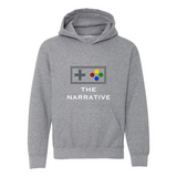 Youth "Narrative"- Hooded Sweatshirt