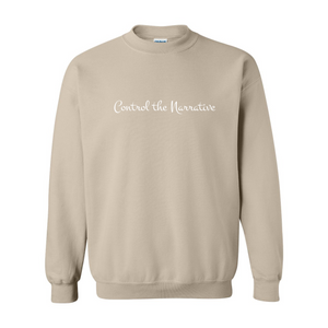 Adult-Fall "Narrative" Crewneck Sweatshirt