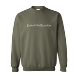 Adult-Fall "Narrative" Crewneck Sweatshirt