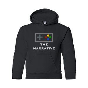 Youth "Narrative"- Hooded Sweatshirt